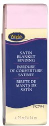 Satin Blanket Binding Quartz