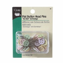 Pins-Flat Pastel Button