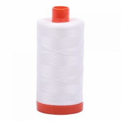 Aurifil 50 Wt 2021 Nat White