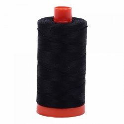 Aurifil 50 Wt 2692 Black