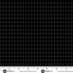 Century Black on Black Squares