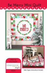 Additional picture of Be Merry Mini Quilt
