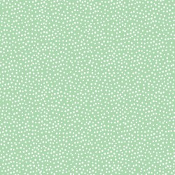 Comfy Flannel Dots Mint Green