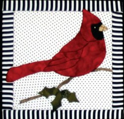Cardinal Quilt Board Cardinal Quilt Board