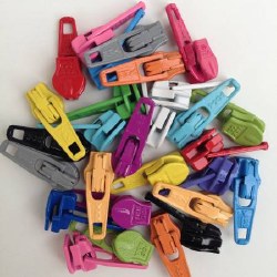 Zipper Pulls Candy Color Mix