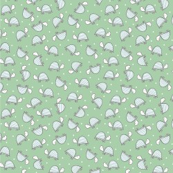 Doodle Baby Turtle Love Mint