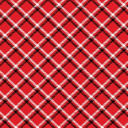 Winter Wonders Plaid Red