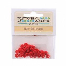 Buttons - Tiny Red
