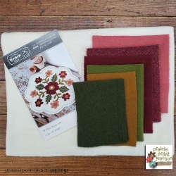 In Full Bloom Wool Mat Kit