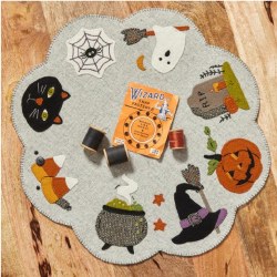 Halloween Scalloped Mat
