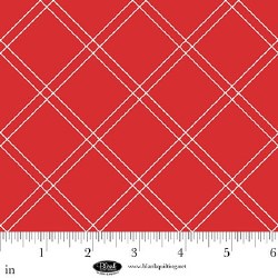 Bright Side Plaid Red