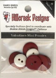 Valentine Mini Pennies Buttons