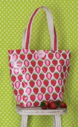 Additional picture of Merry Berry Vinyl Tote