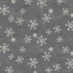 Snow Mountain Snowflake Grey