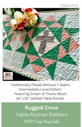 Additional picture of Rugged Cross Quilted Runner