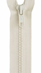 Zipper Separating 18in Natural