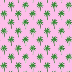 Surfside Palm Tree Pink Green