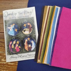 Worship the King Wool Felt Kit