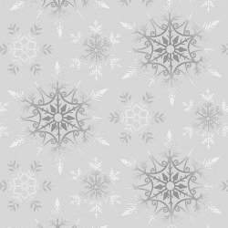 108" Crystal Frost Snowflakes