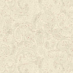 Buttercream Paisley Cream