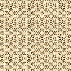 Hello Fall Circle Flower Cream