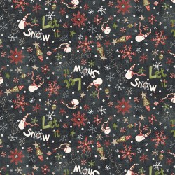 Let It Snow Novelty Charcoal