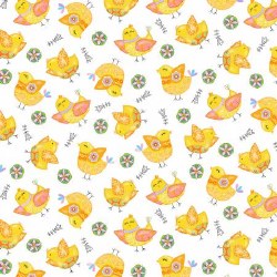 Carrot Patch Wh/Yel Chicks Carrot Patch Wh/Yel Chicks