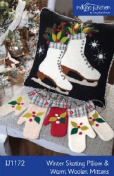 Winter Skating Pillow Winter Skating Pillow