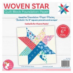 Woven Star 6 inch Paper