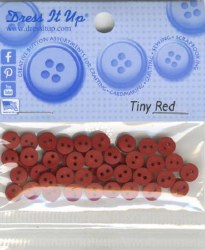 Buttons Tiny Red