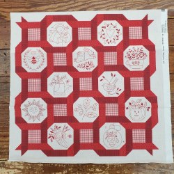 Woven Wreath Red