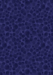 Bumbleberries Dot Navy Blue