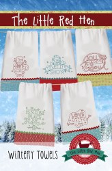 Wintery Towels Stitchery