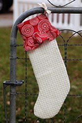 Ruffle Stocking