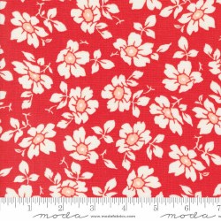Jelly Jam Daisy Floral Red