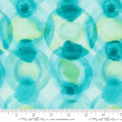 Flower Patches Orbs Aqua
