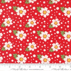 Zinnia Floral Red