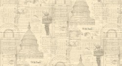 Patriotic Porcelain Text Porce
