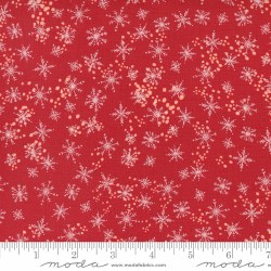 Cheer Merriment Snowflake Cranberry