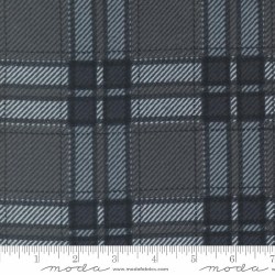 Farmhouse Flannel III Large Plaid Graphite