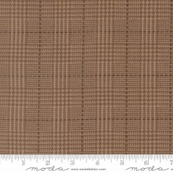 Flannel Gather Plaid Taupe