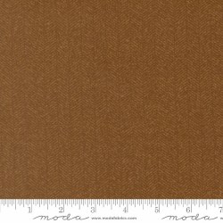 Flannel Gather Hbone Mustard
