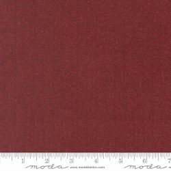 Flannel Gather Hbone Brick
