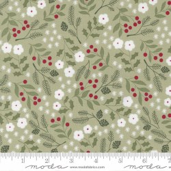 Christmas Eve Floral Sage