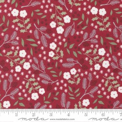 Christmas Eve Floral Cranberry
