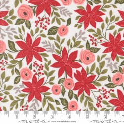 Berry & Pine Poinsettia Snow