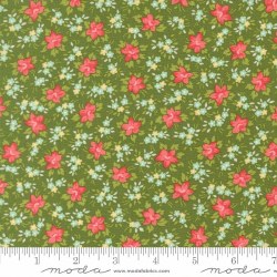 Bloomsberry Floral Green