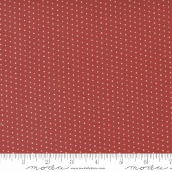 Christmas Faire Dots Ruby Red