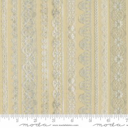 Junk Journal Lace Stripe Parch