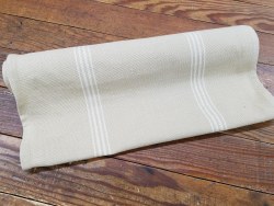 Toweling 16" Flag Day Cream St